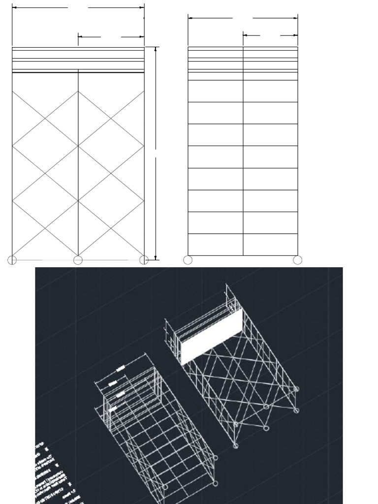 Scaffolding Plan - Group 4 (COSH - Day2) | PDF | Scaffolding