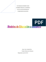 Educacion A Distancia Modelos