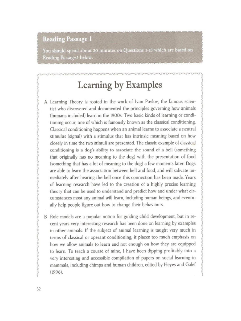 Reading Full Test 3 | PDF