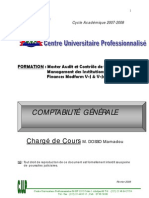 Cours de Comptabilité Générale (CUP)