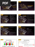 EGD Class Notes: Drawing Fundamentals | PDF