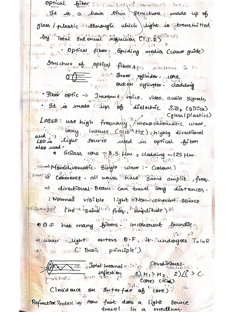 Physics Notes (UNIT 1,2) | PDF