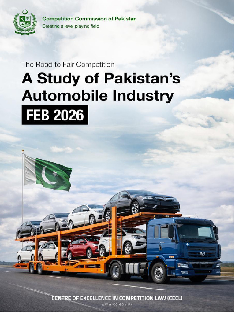 CCP Pak Auto Industry 2026 | PDF | Electric Vehicle | Car