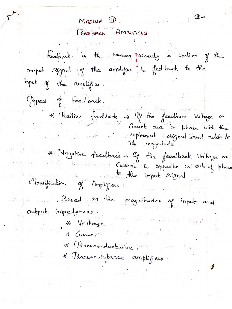 EC Unit 2 Material | PDF