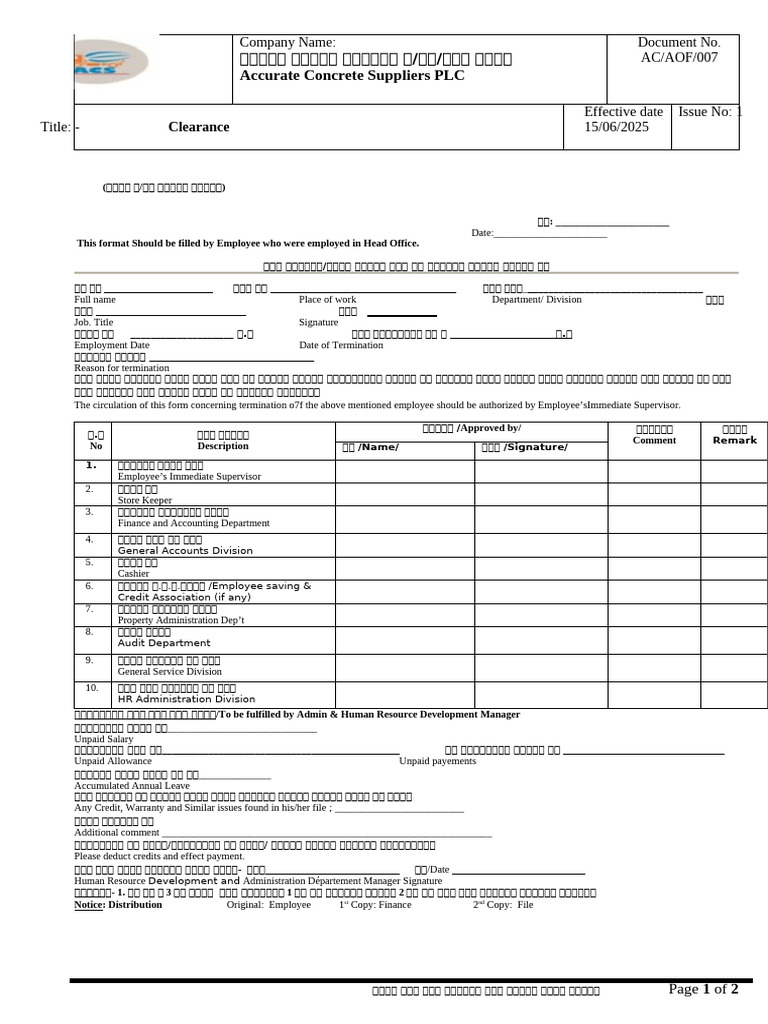012 - Clearance Edited | PDF