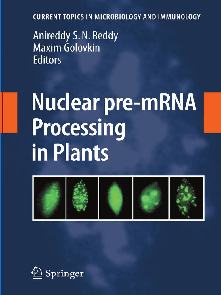 978 3 540 76776 3 | PDF | Rna Splicing | Alternative Splicing