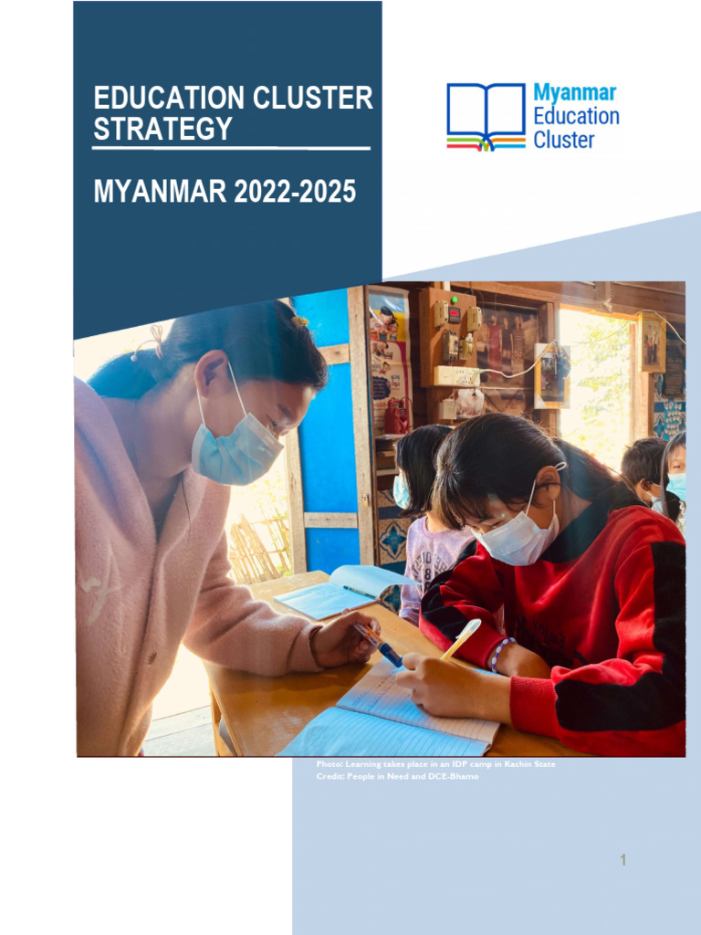 Education Cluster Strategy 2022-2025 | PDF | Internally Displaced ...