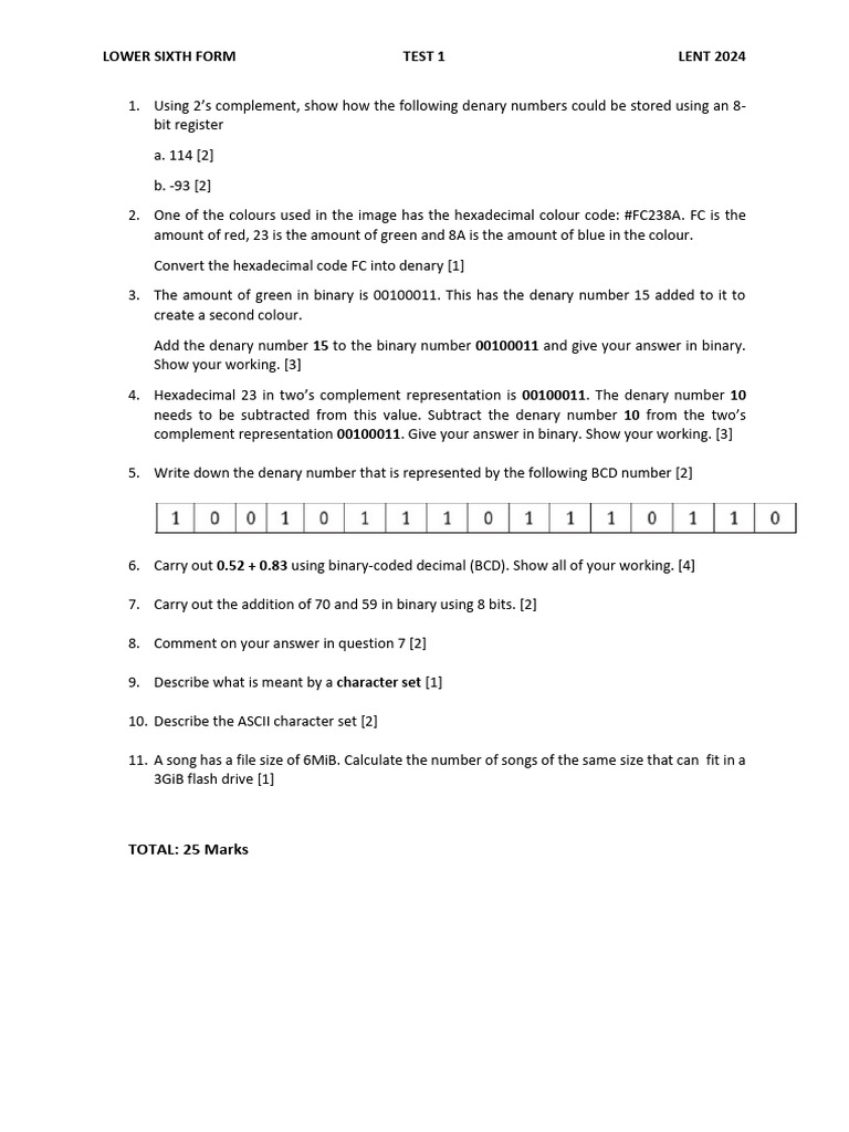 2026-AS Chapter 1 Test | PDF