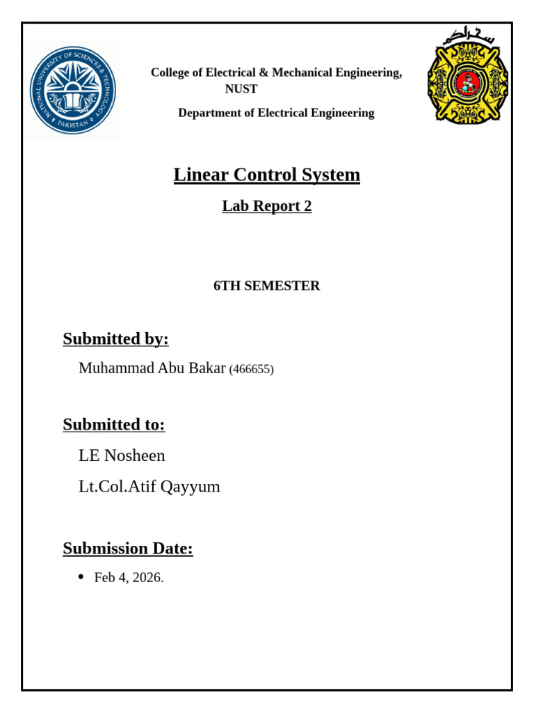 LCS Lab 2 | PDF