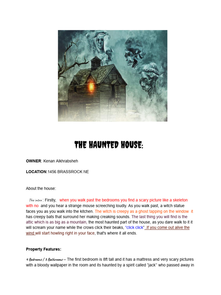 The Haunted House | PDF