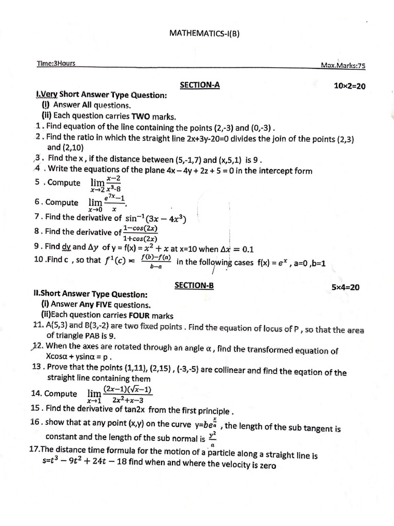 Ib - 1 | PDF