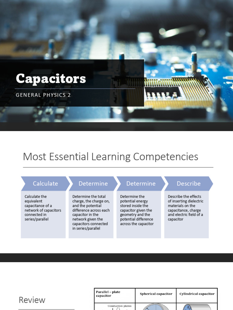 4 GP2 Capacitors Series Parallel | PDF | Capacitor | Capacitance
