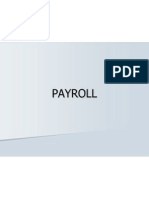 PAYROLL Management terms and processes