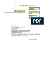 Dual Band Tuning Algorithm