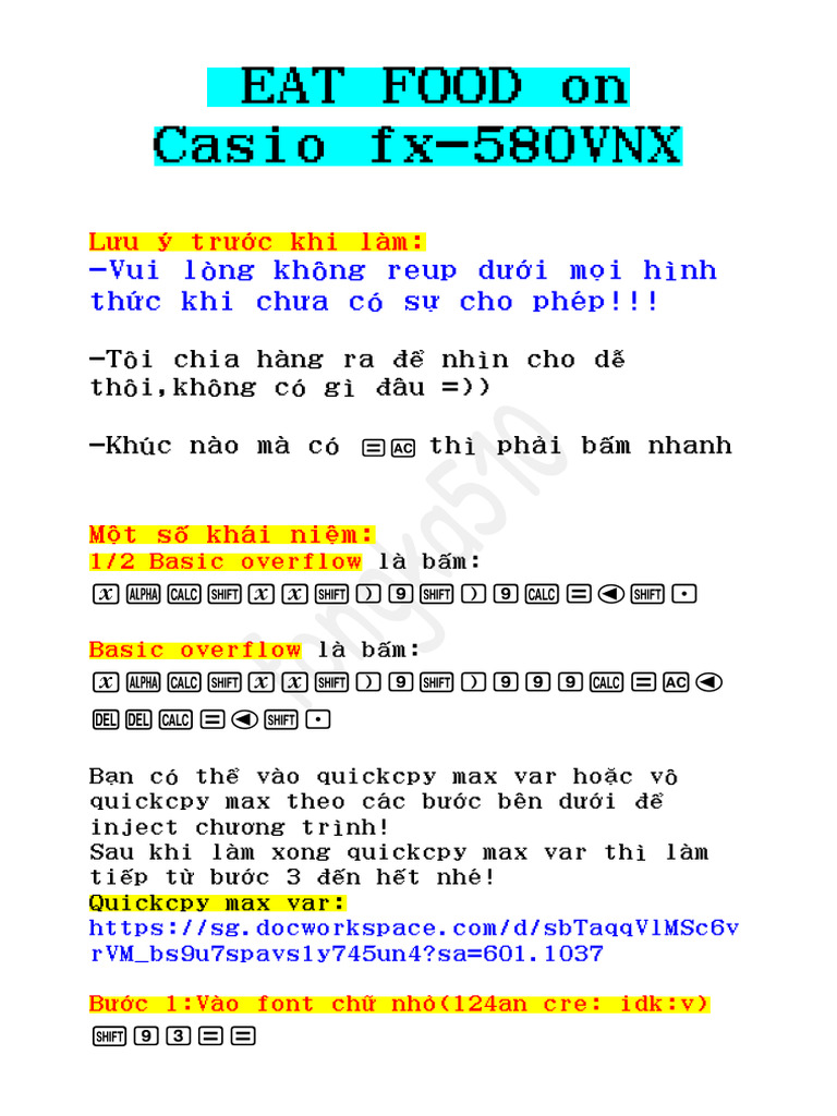 EAT FOOD (For Newbie) | PDF