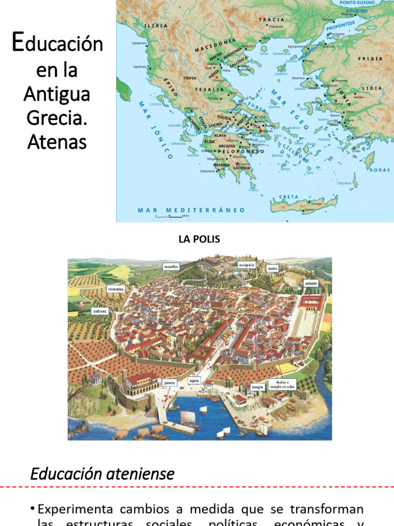 La Educación en La Antigua Grecia. El Caso Ateniense | PDF | Antigua Grecia