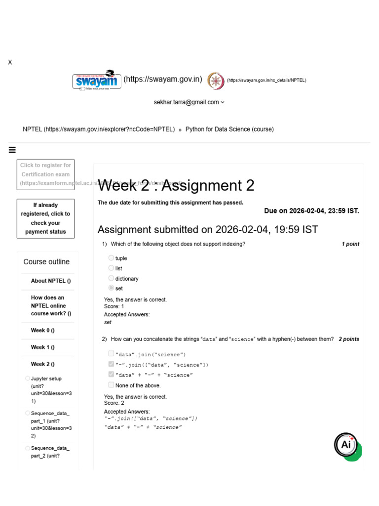 Python For Data Science A-2 Ans | PDF | Computer Programming | Software ...