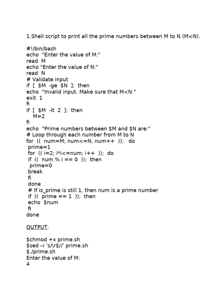 Labprgms With Output | PDF | Software | System Software