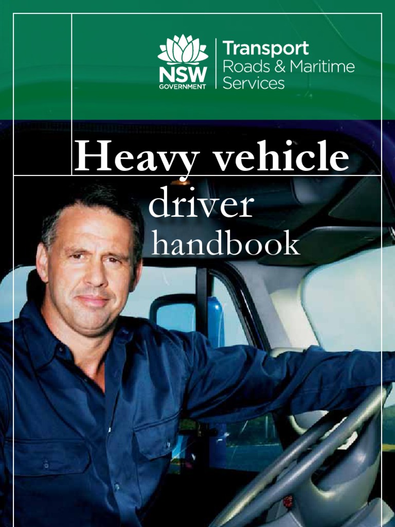 Heavy Vehicle Driver Handbook NSW Australia PDF Driving Truck