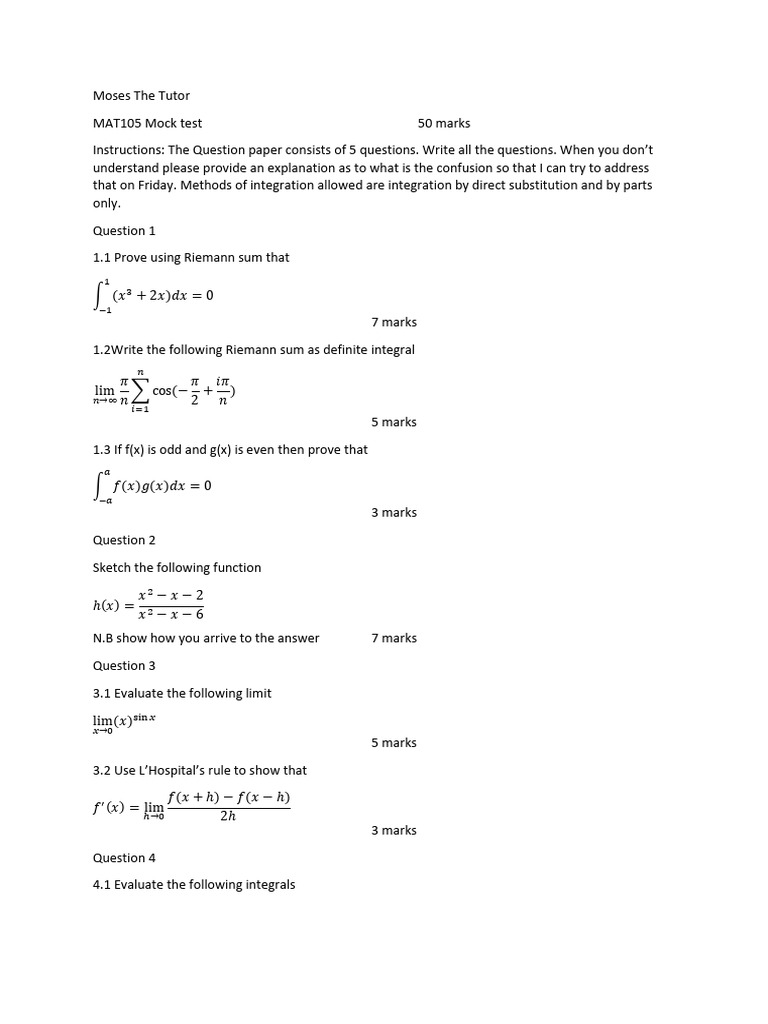 MAT Mock Test | PDF