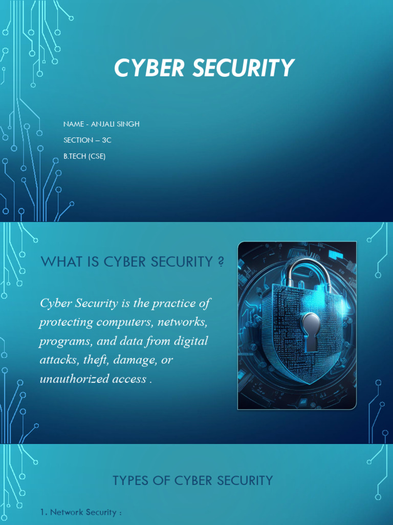 Cyber Security | PDF