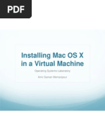 Installing Mac OS