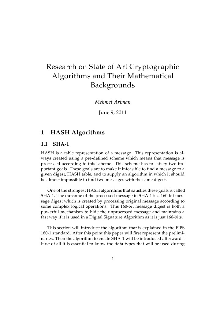 SHA-512 Decryption Overview | PDF | Public Key Cryptography | Cryptography