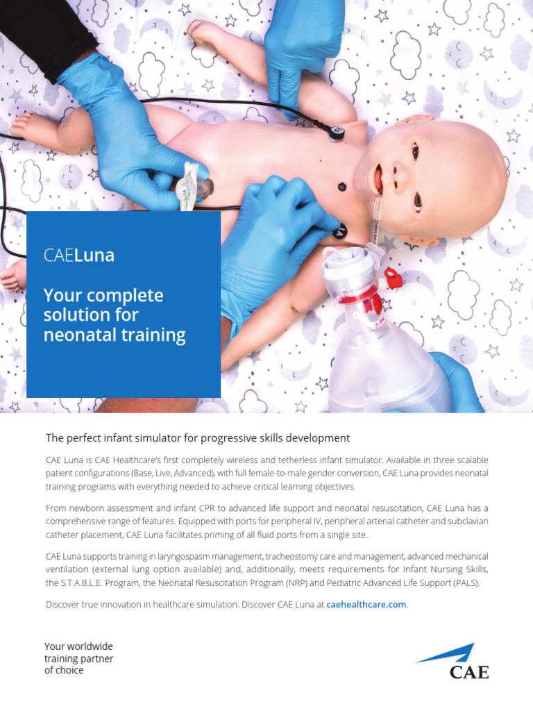 1707760306CAE Luna Brochure | PDF | Cardiopulmonary Resuscitation | Pulse