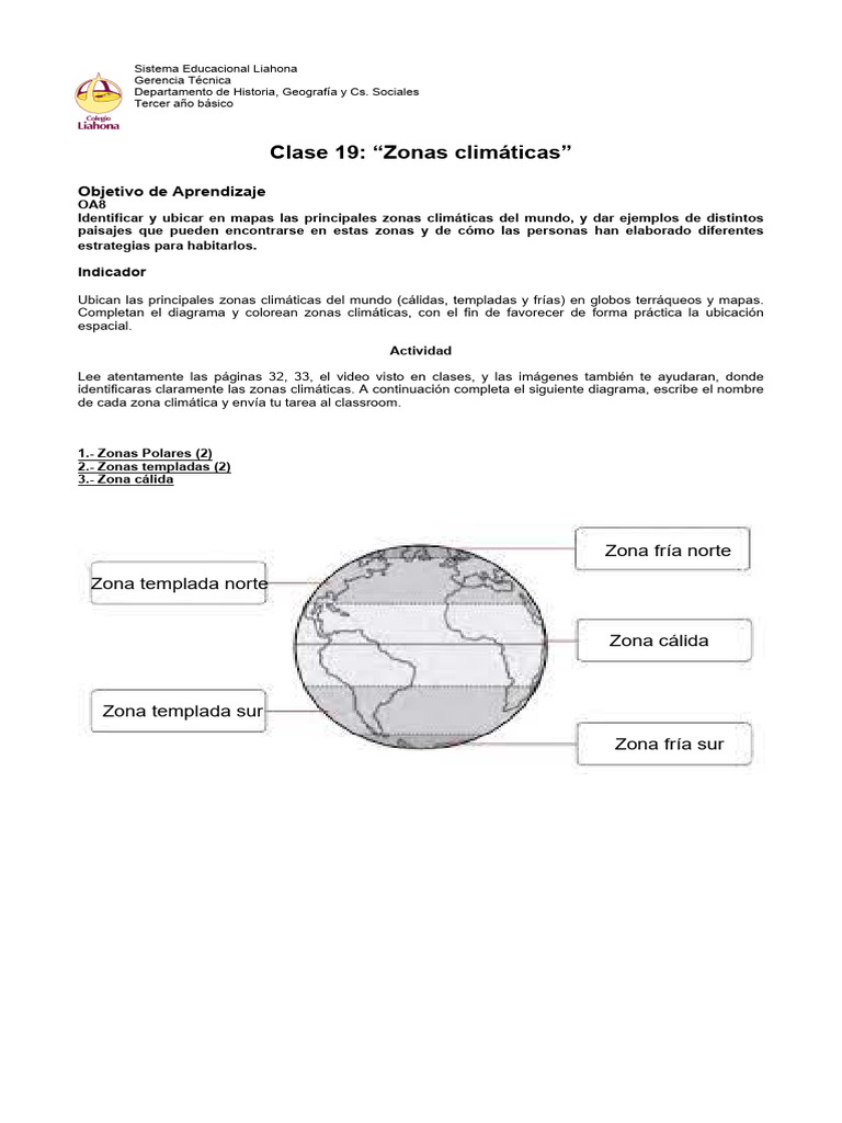 20210517 Clase 19 Guia Zonas Climaticas | PDF