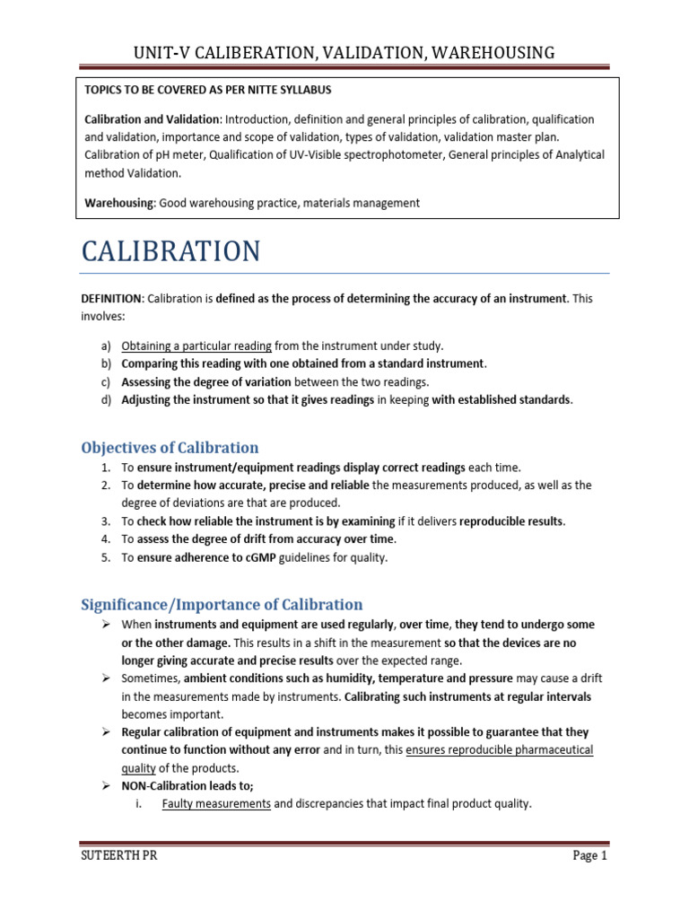 Quality Assurance Unit 5 Notes - SPR | PDF | Verification And ...