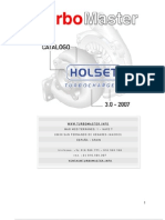 Holset Catálogo Turbinas 2007 em PDF