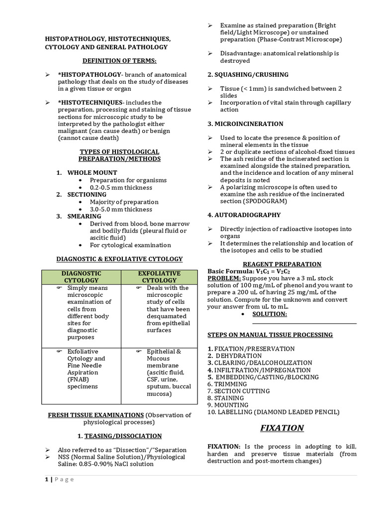 Histopath-Enhancement I | PDF | Histopathology | Pathology