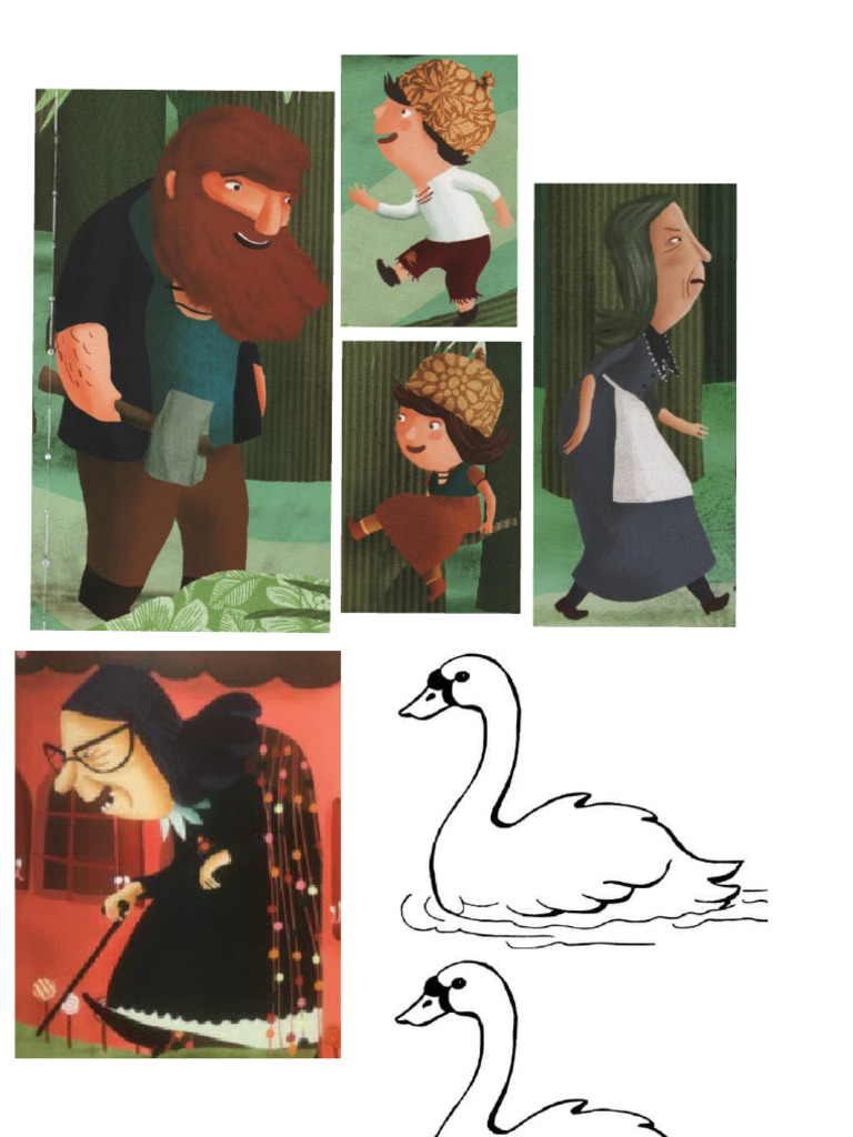Hansel Et Gratel Personnages | PDF