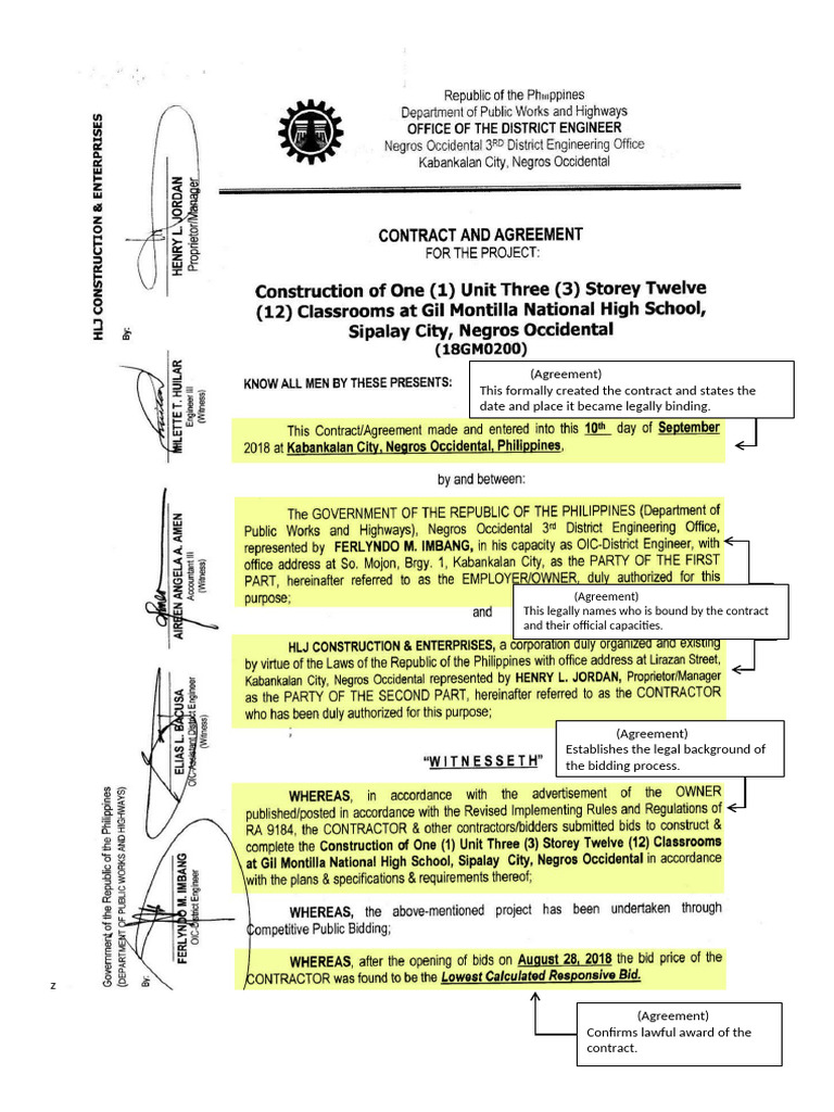 Lump-Sum Contract (Group 1) | PDF | Specification (Technical Standard ...