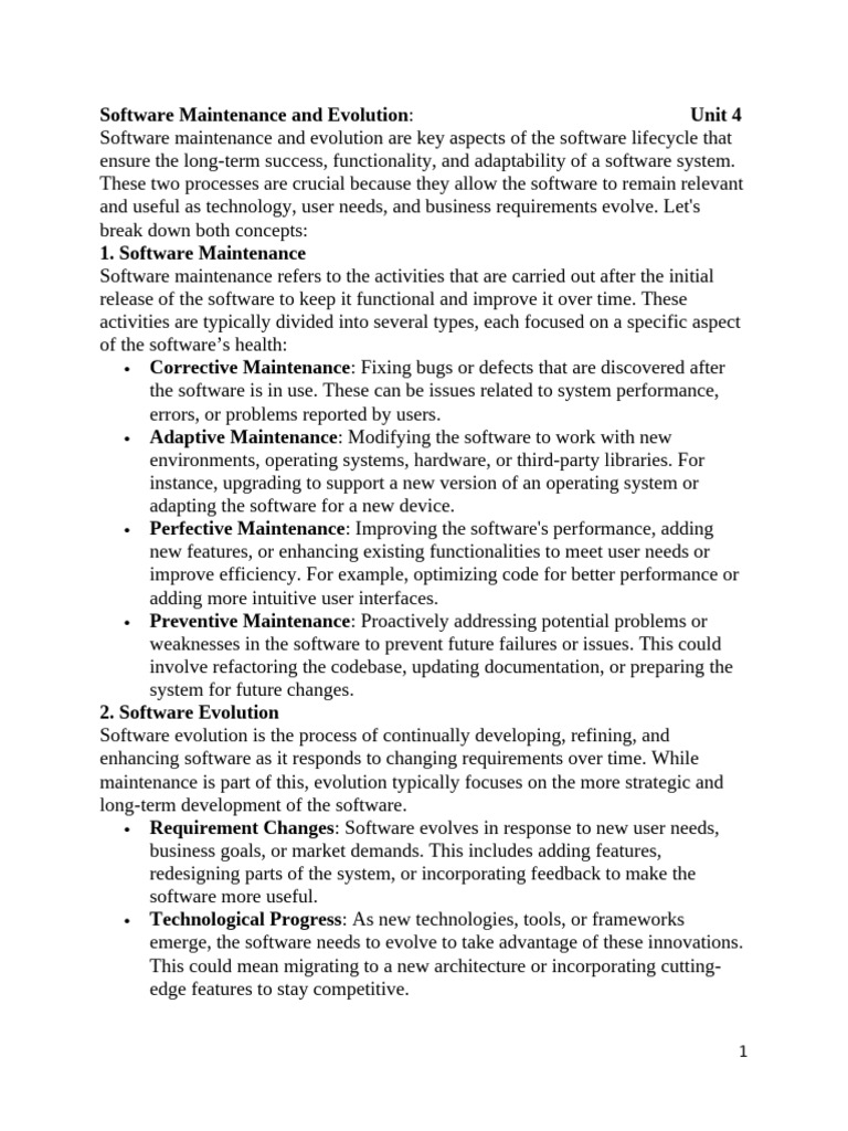 unit 4 oose | PDF | Version Control | Method (Computer Programming)