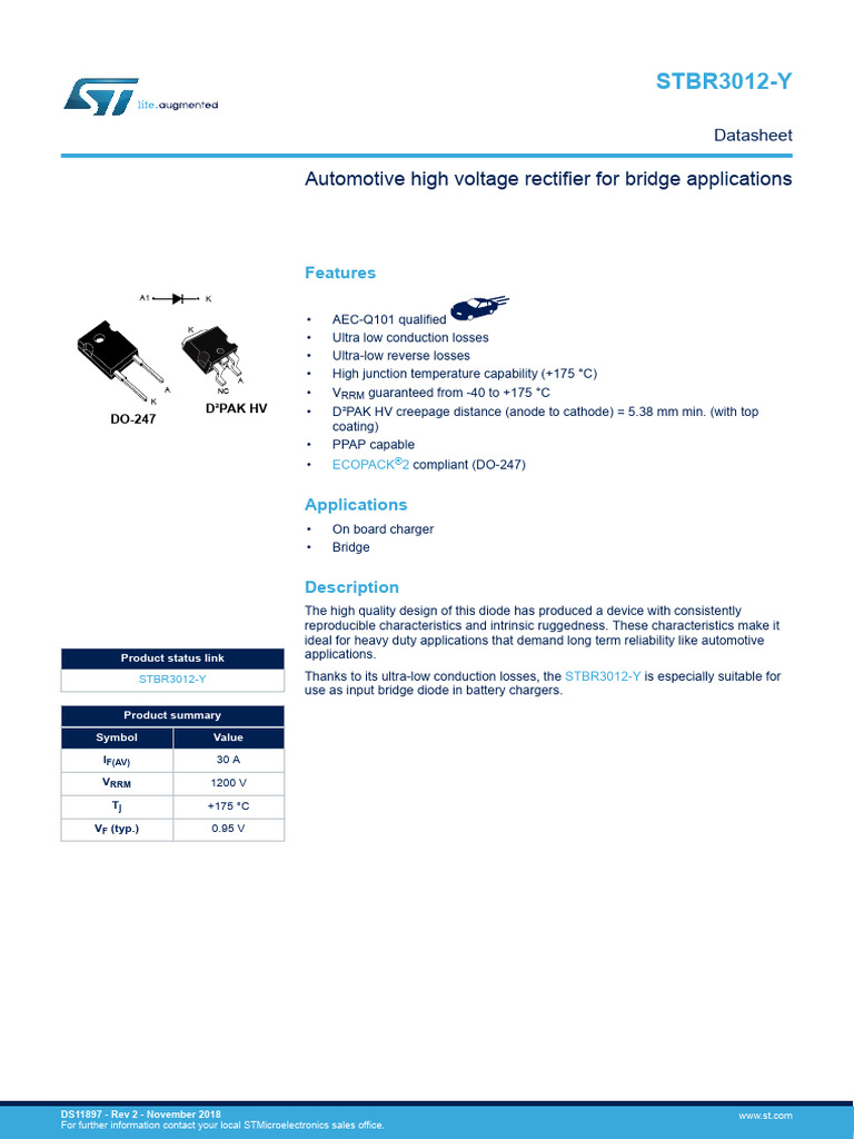 stm_6 | PDF | Diode | Rectifier