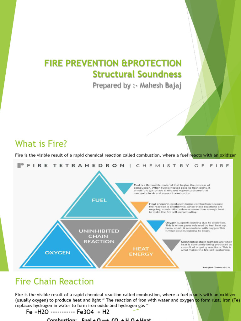Fire Prevention &Protection | PDF | Fires | Firefighting