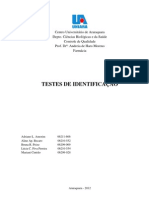 Relatório Controle de Qualidade