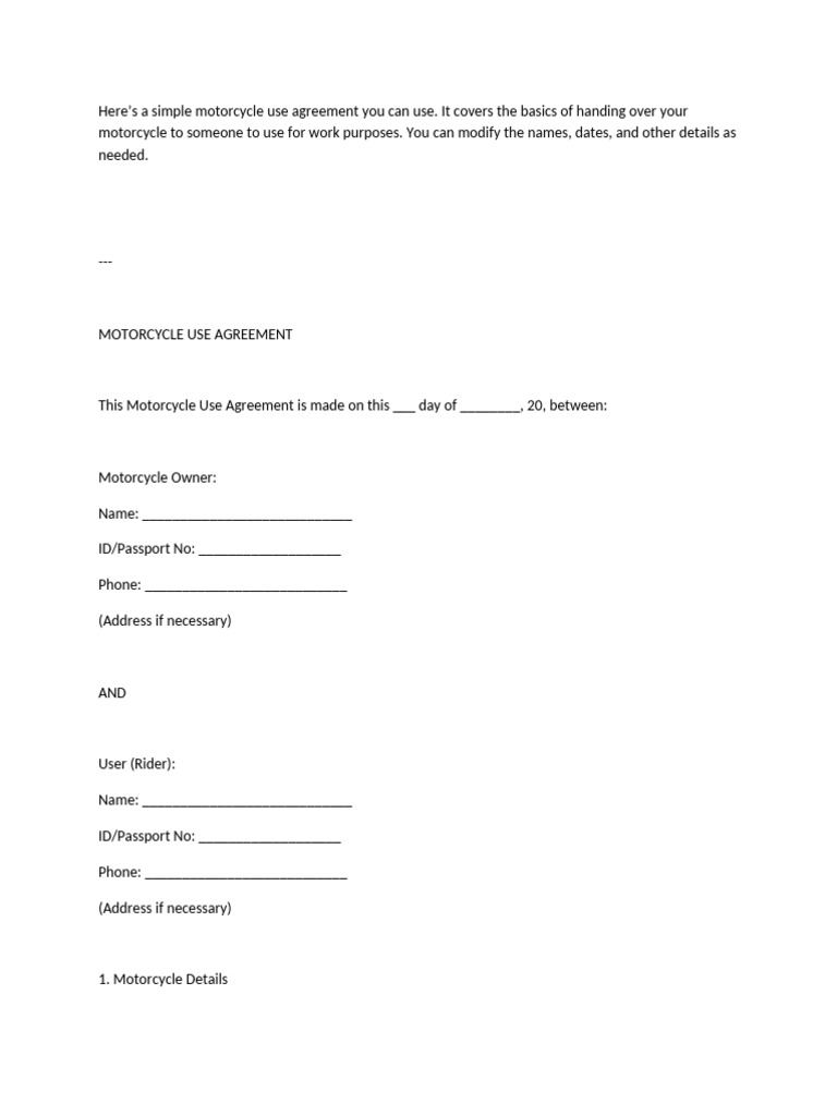 Here’s a Simple-WPS Office | PDF | Motorcycle