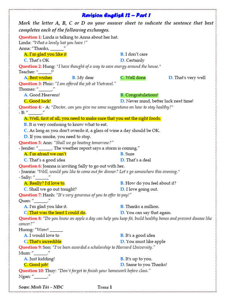 DAP AN Revision 12 Part 01 | PDF