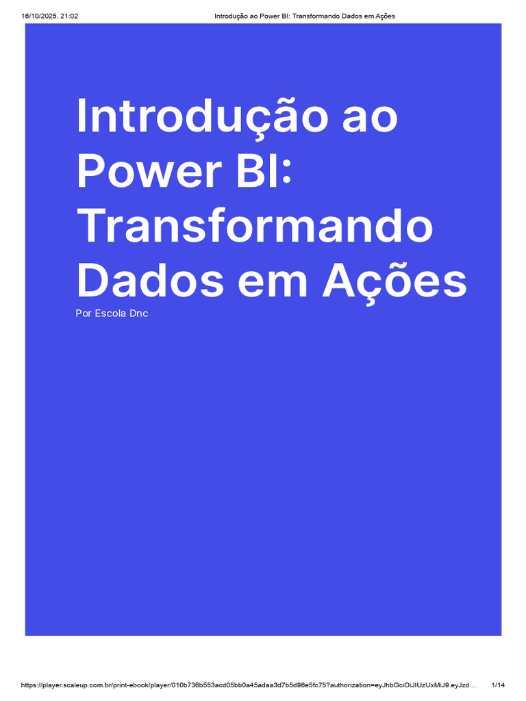 Introdução Ao Power BI - Transformando Dados em Ações | PDF | Marketing ...