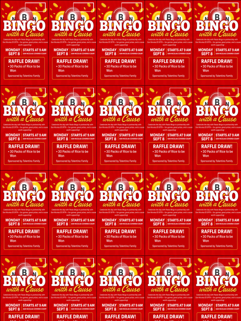 Rice Raffle Ticket 1-500 | PDF
