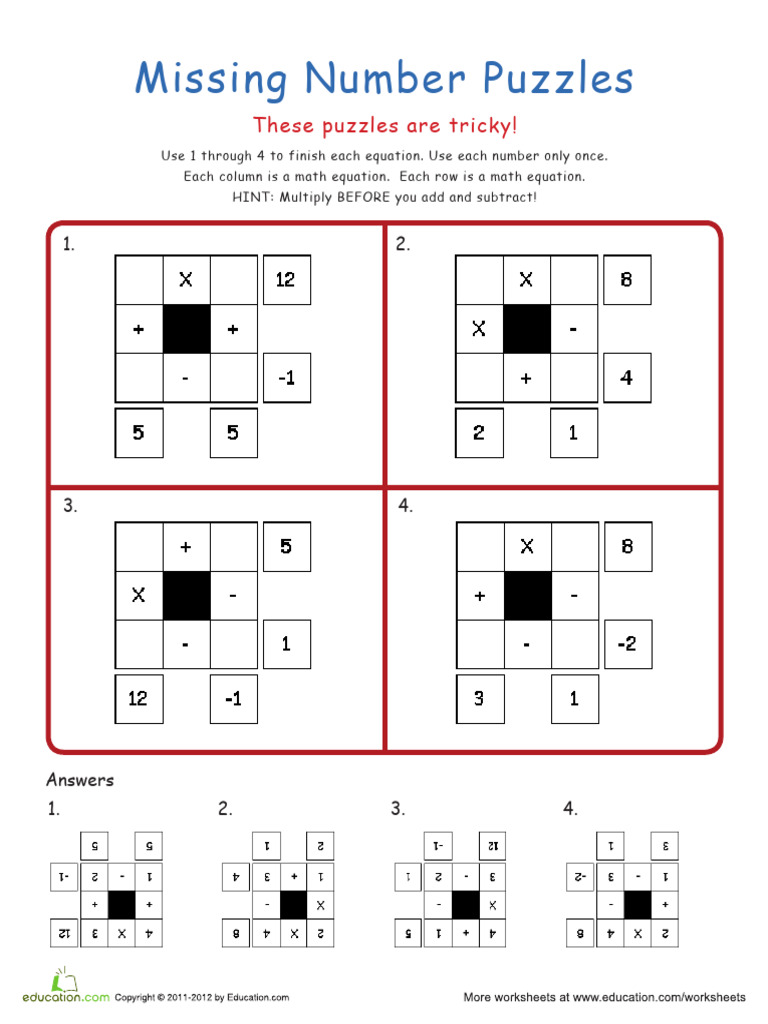 5th - A Puzzling Outcome Workbook | PDF