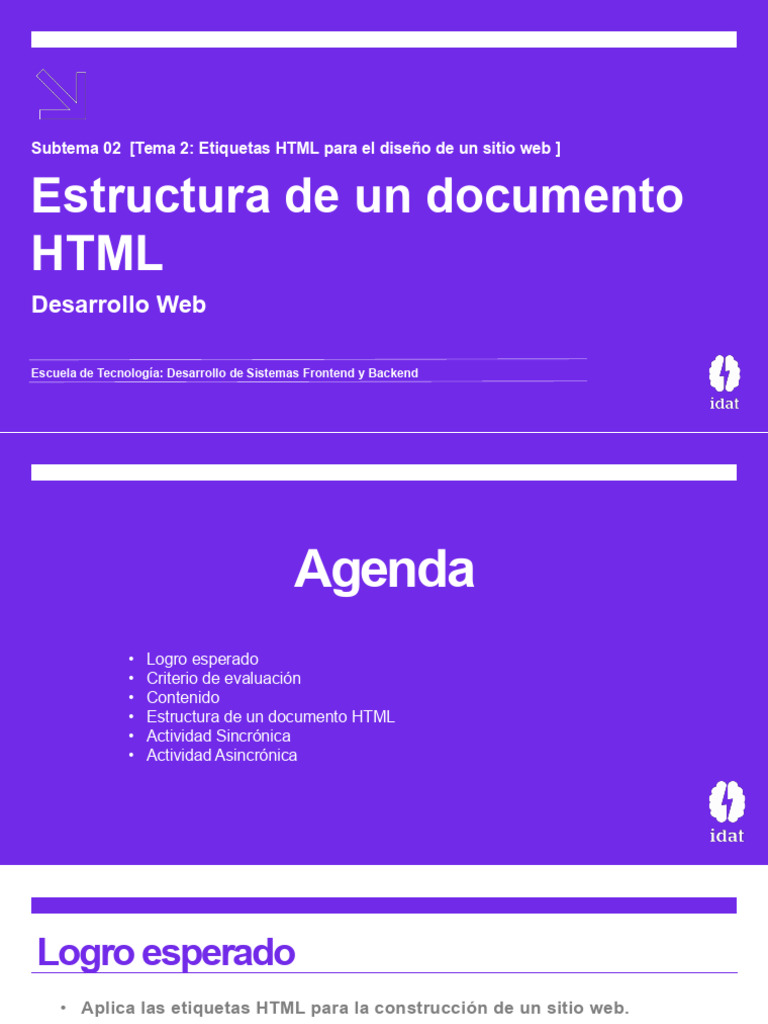 T02_ST2_Estructura de un documento HTML_B1 | PDF | HTML | Red mundial