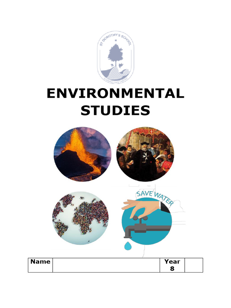 Environmental Studies Notes Yr 8 | PDF | Volcano | Plate Tectonics