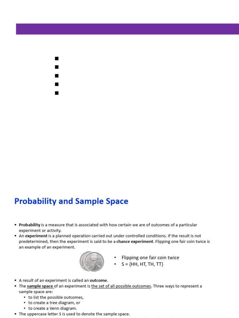 BS-03. Probability Topics | PDF | Odds | Probability
