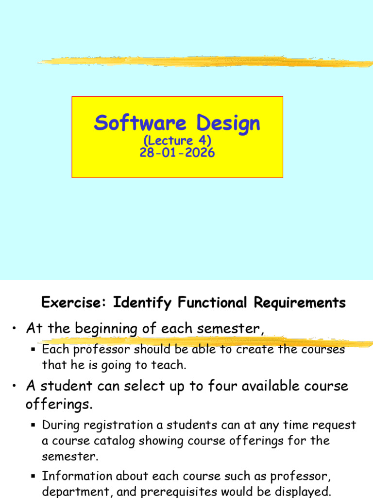 lect4 | PDF | Computer Programming | Software Engineering