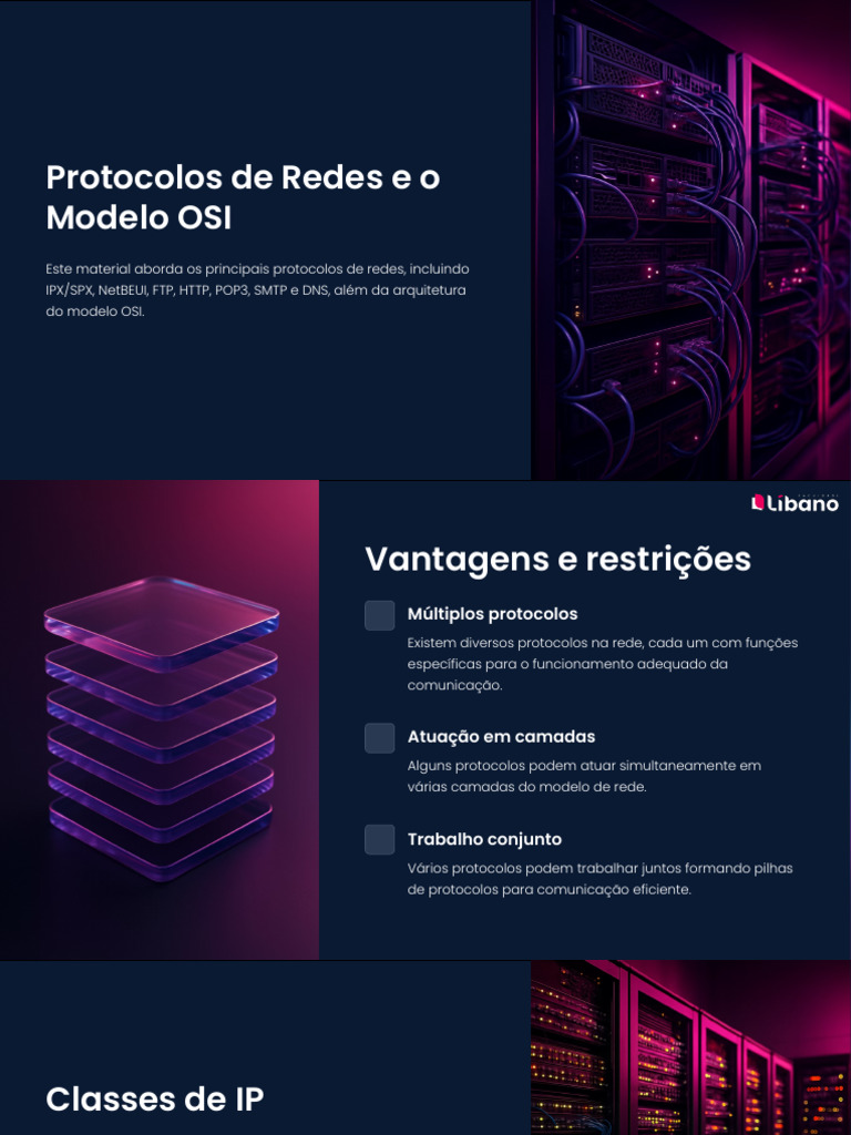Pós-Graduação - Protocolos de Redes e o Modelo OSI - Protocolos de ...