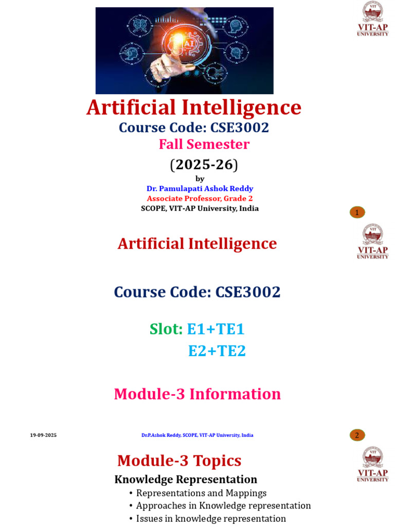 AI Module3 | PDF | Artificial Intelligence | Intelligence (AI) & Semantics