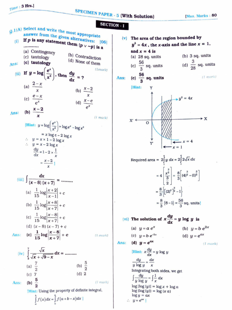 5 Maths Paper AP | PDF | Algebra | Mathematics